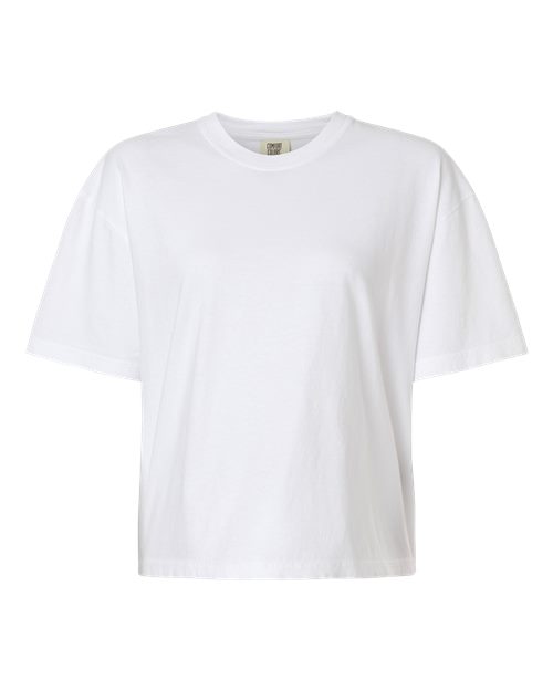 ‘Merica Embroidered Boxy Crop Tee