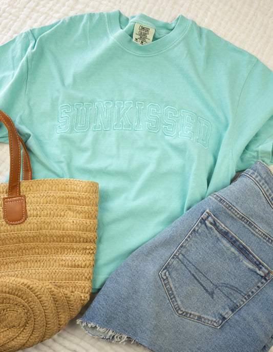 Sunkissed Comfort Colors Cropped Boxy Tee