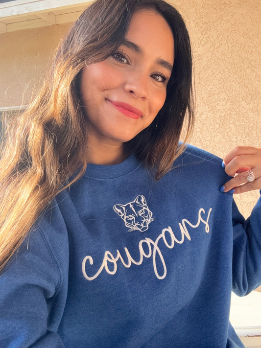 Beaumont High School Cougars Crewneck Sweatshirt