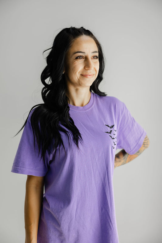 Flying Bats Comfort Colors Tee