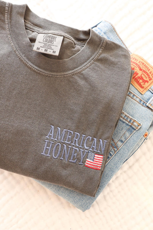 American Honey Comfort Colors Tee