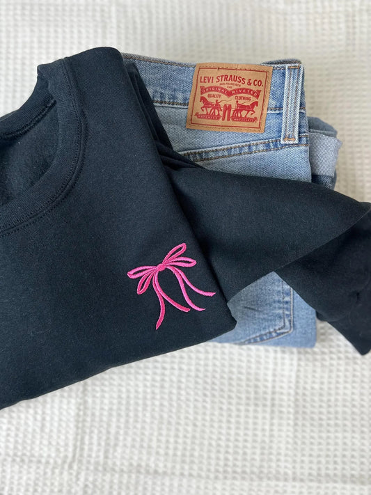 Coquette Bow Minimal Crew