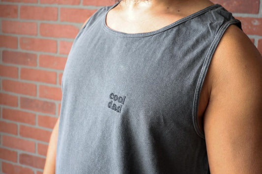 Cool Dad Embroidered Comfort Colors Tank
