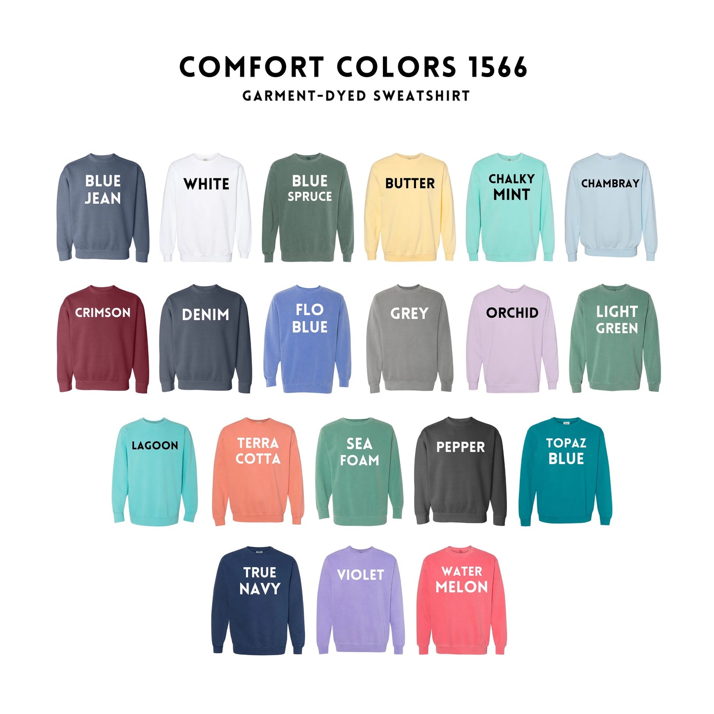 Bride Crewneck Sweatshirt - Comfort Colors Bridal Sweater