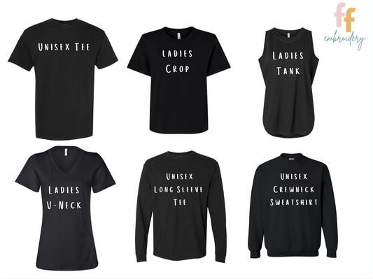 SBD Upland Embroidered Merch (Adult Sizing)
