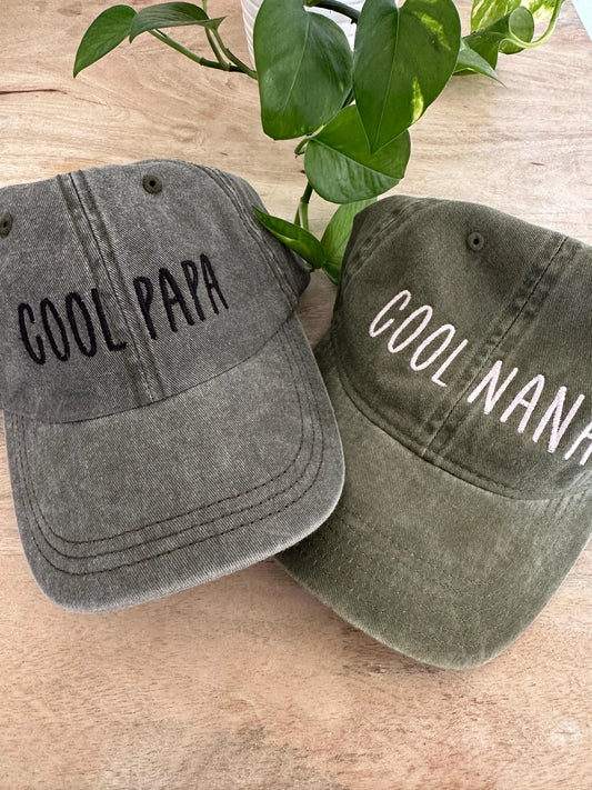 Embroidered Hat + Your Custom Text