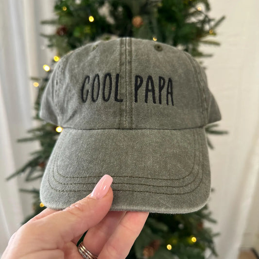 Embroidered Hat + Your Custom Text