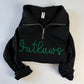 Outlaws Embroidered Quarter Zip Sweatshirt