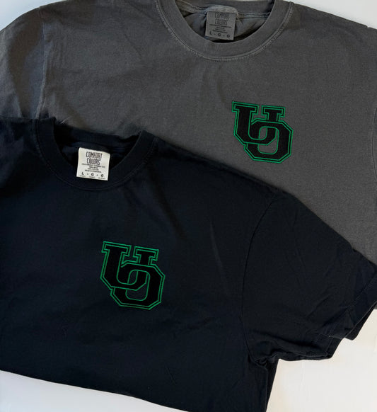 Upland Outlaws Embroidered Logo Crewneck Tee
