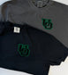 Upland Outlaws Boxy Crop Embroidered Logo Tee