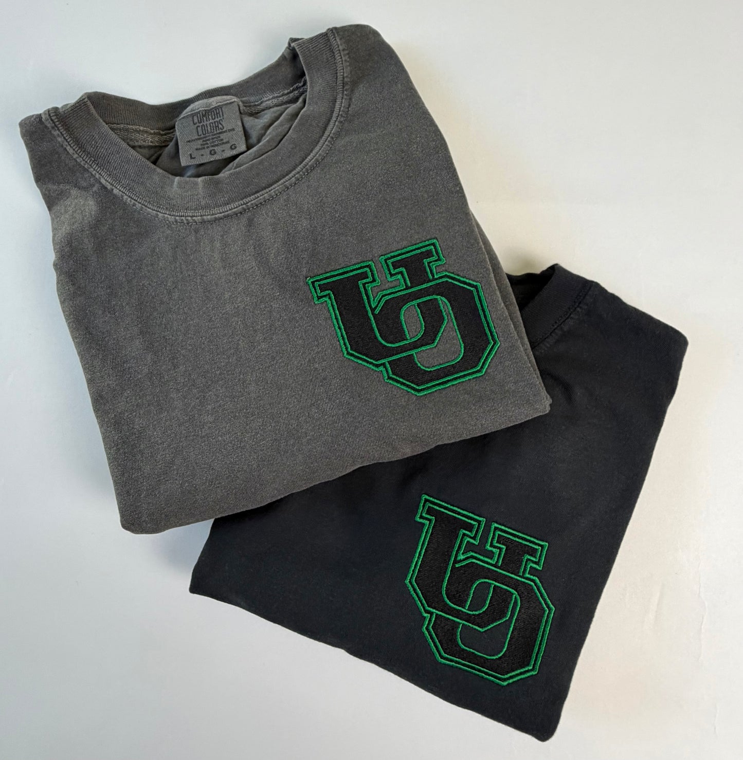 Upland Outlaws Embroidered Logo Crewneck Tee