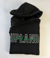Upland Outlaws Embroidered Black Hoodie