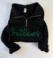 Outlaws Embroidered Quarter Zip Sweatshirt