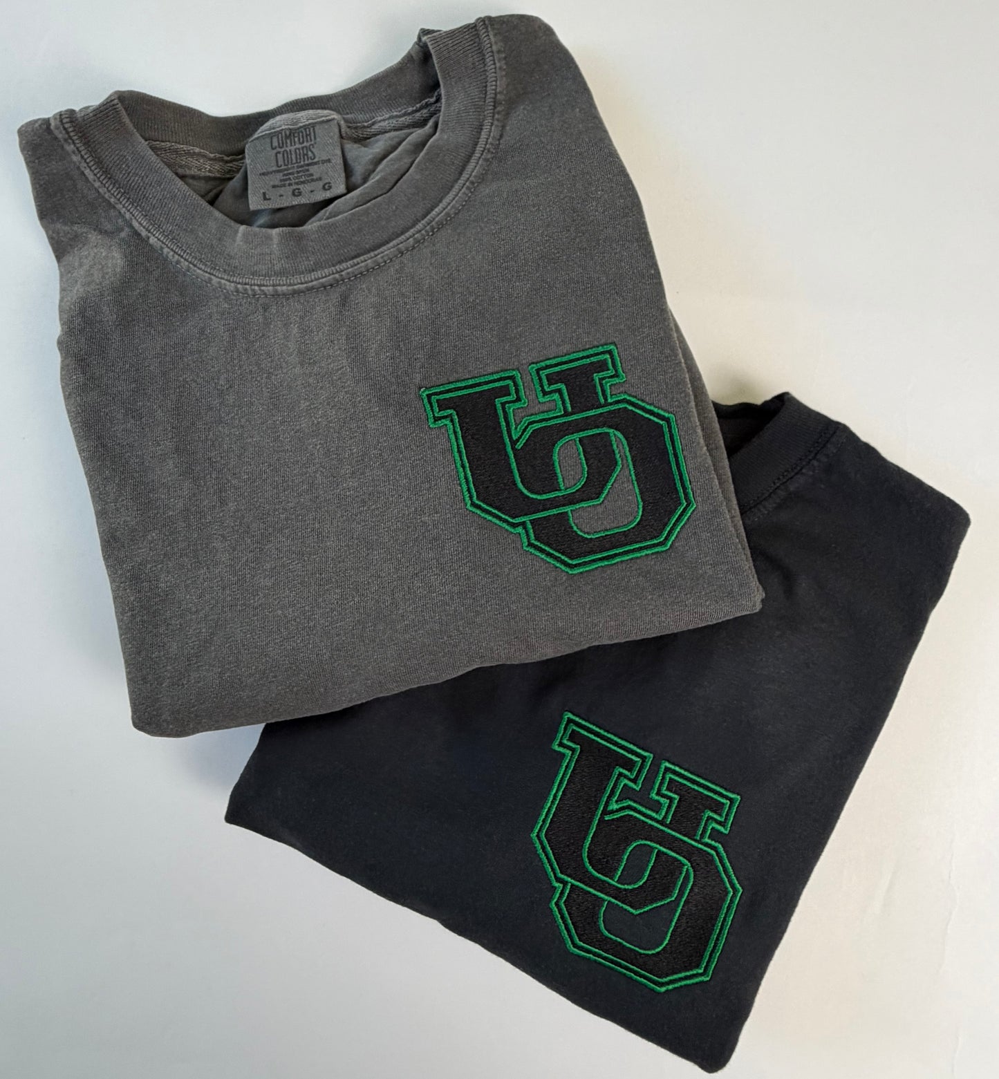 Upland Outlaws Embroidered Logo Crewneck Tee