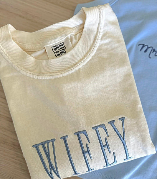Comfort Colors Wifey T Shirt