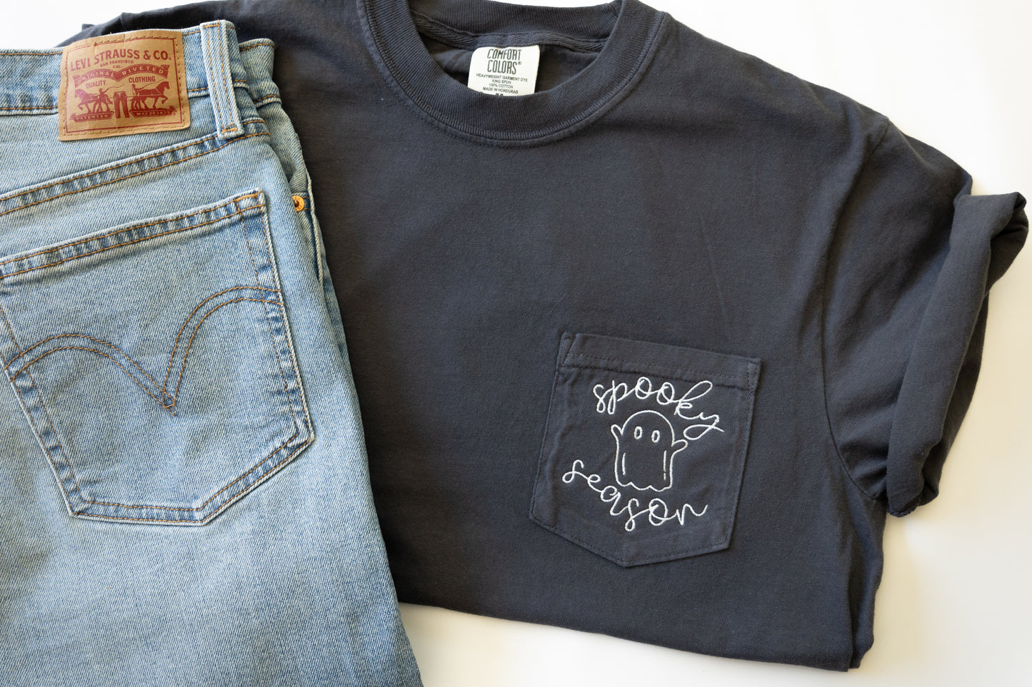 Spooky Season Pocket Tee