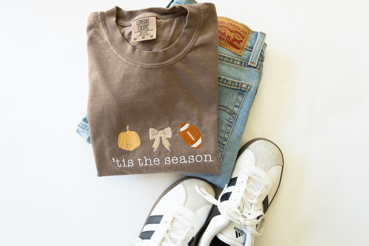 'Tis The Season Football Tee