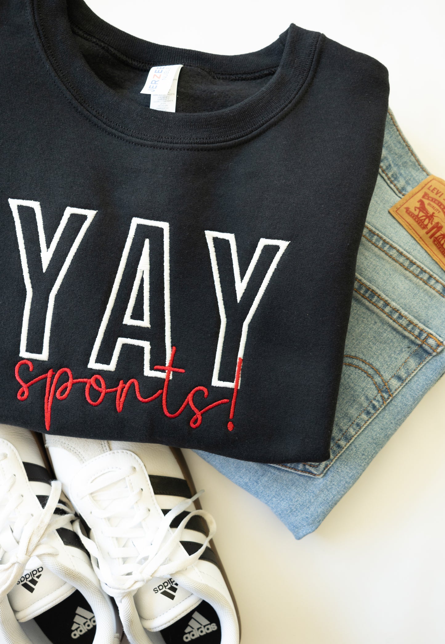 YAY Sports Embroidered Crew