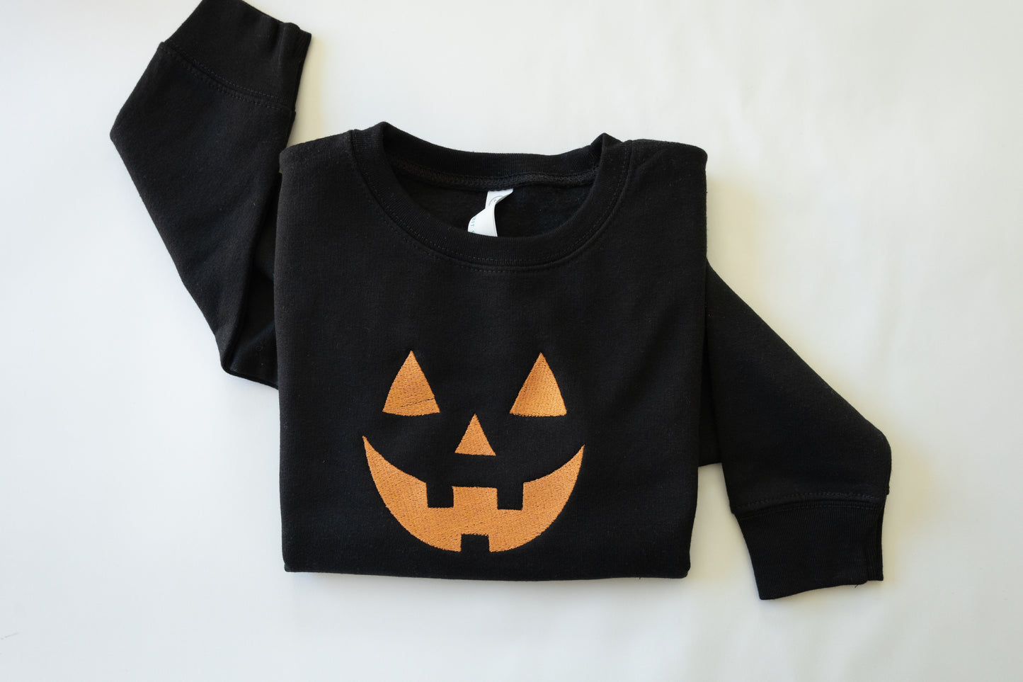 Toddler Kids Pumpkin Pumpkin Face Crew