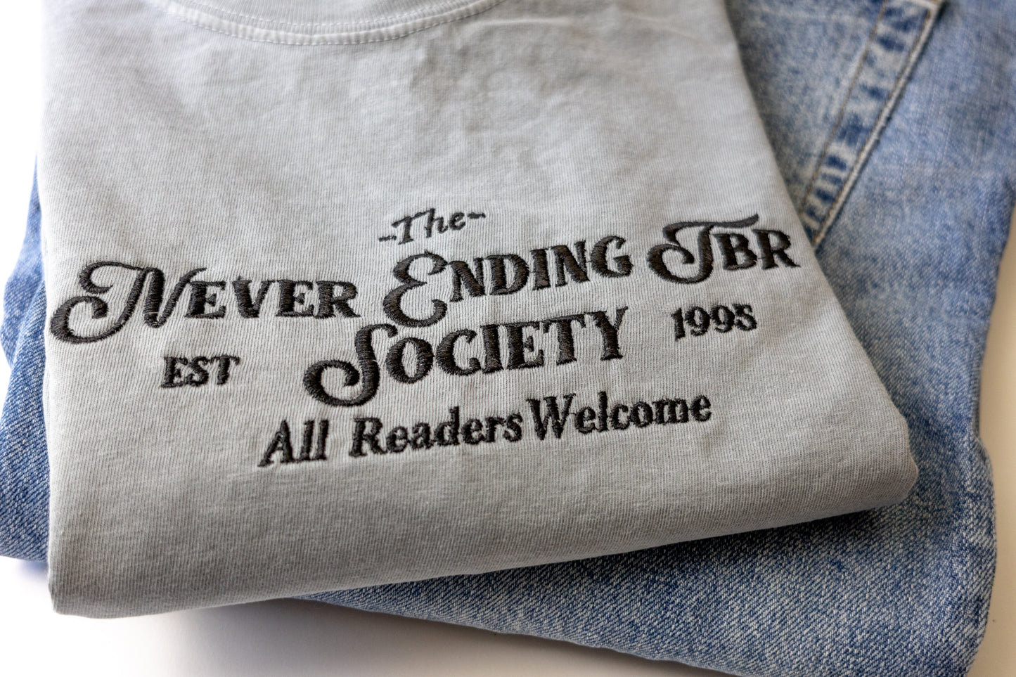 The Never Ending TBR Society Tee