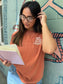 Just One More Chapter Embroidered Comfort Colors Shirt