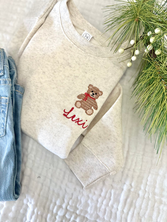 Teddy Bear Toddler Christmas Crew