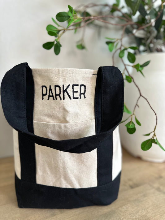 Personalized Easter Basket Tote Bag