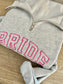Embroidered Bride Quarter Zip Sweatshirt