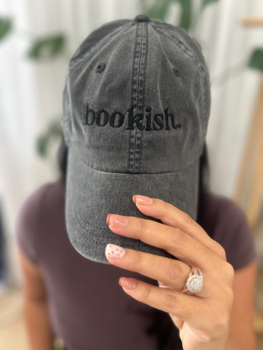 Bookish Embroidered Hat
