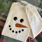 Minimal Adult Snowman Crewneck