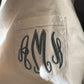 Embroidered Monogrammed Short Sleeve Tee