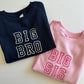 Big Bro Big Sis Toddler Crewneck Sweatshirt