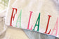 Fa La La Embroidered Crew