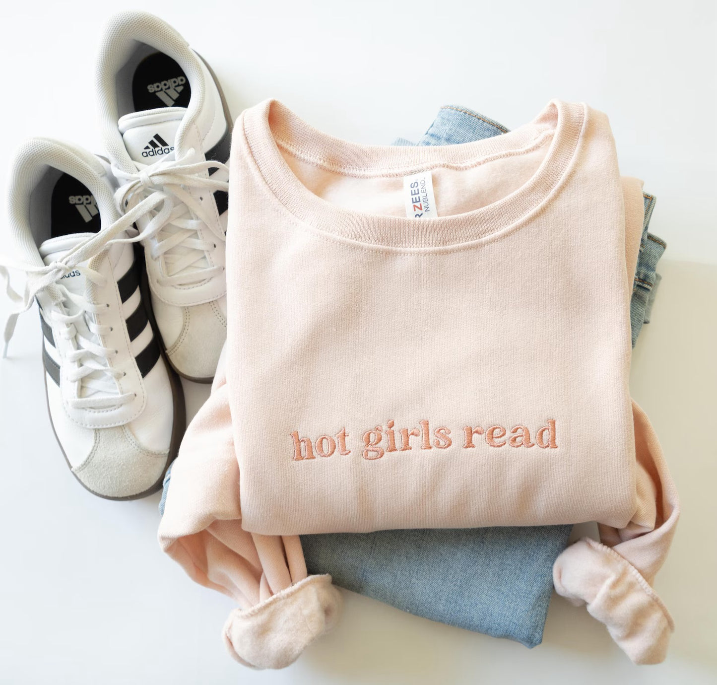 Hot Girls Read Books Sweatshirt