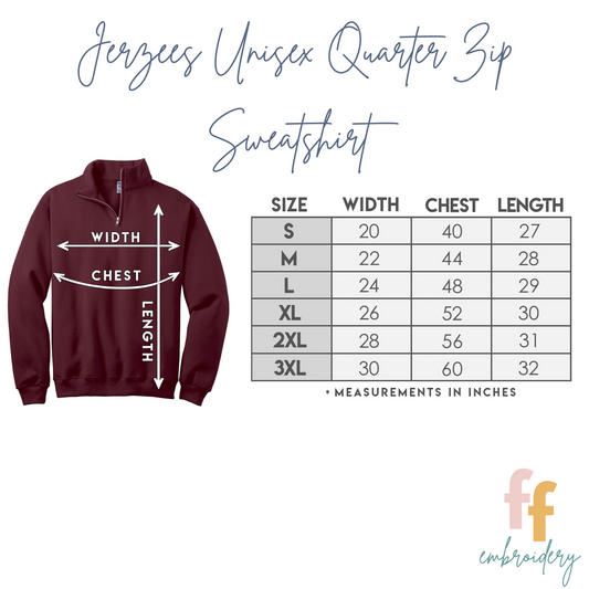 SBD Downtown Divas Quarter Zip