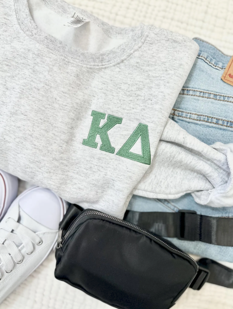 Personalized Sorority Crewneck Sweatshirt