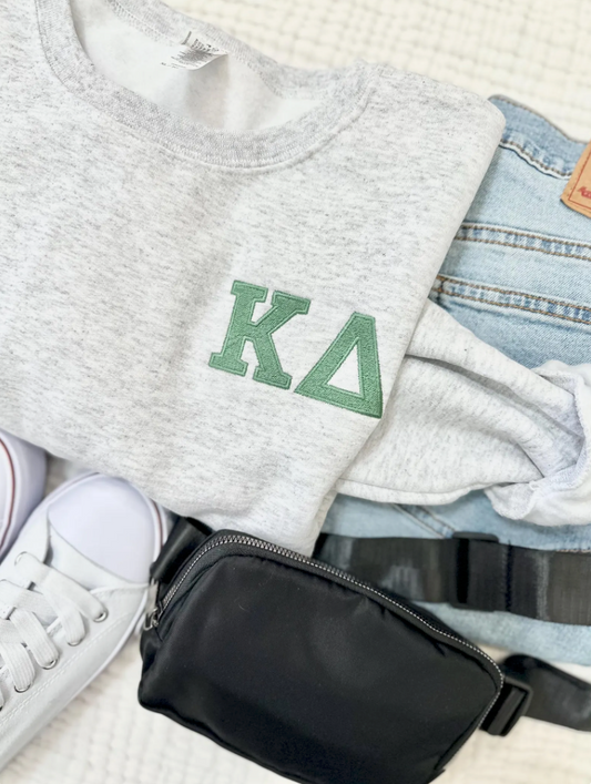 Personalized Sorority Crewneck Sweatshirt