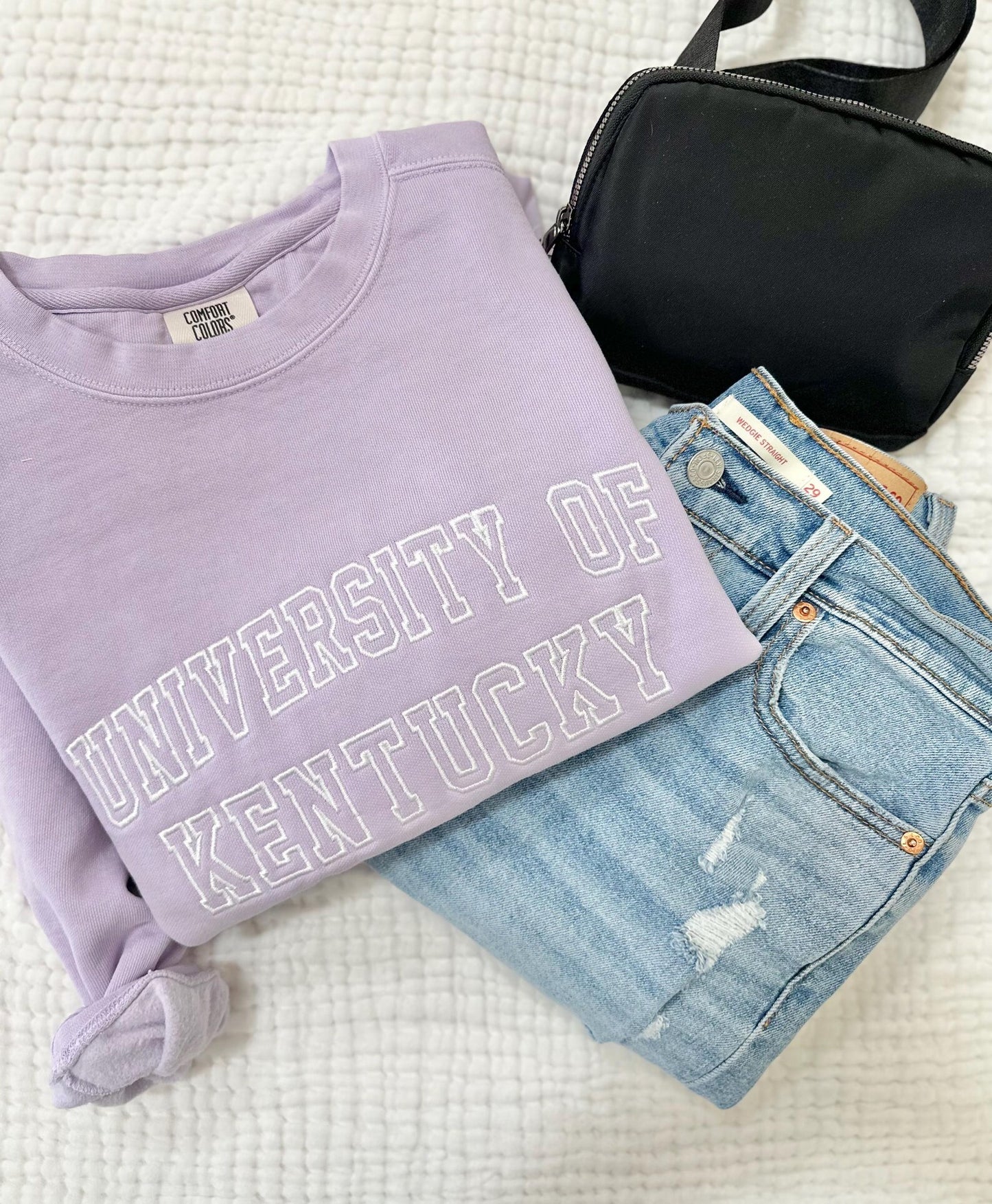 University Comfort Colors Varsity Crew