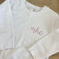 Toddler Personalized Monogram Crewneck Sweatshirt