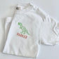 Personalized Toddler Name Dinosaur Tee