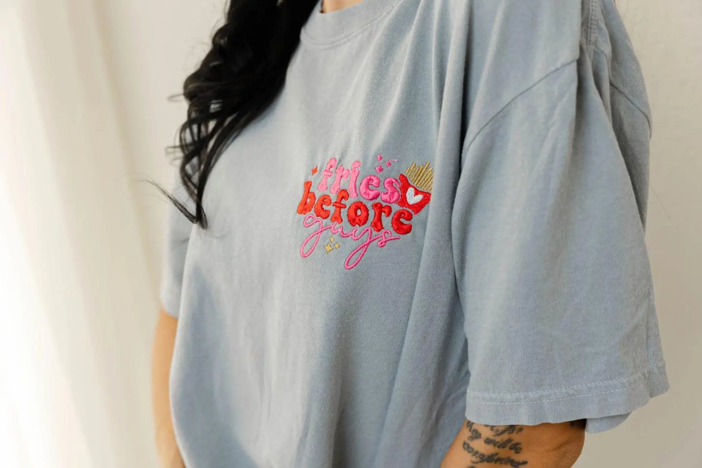 Fries Before Guys Tee