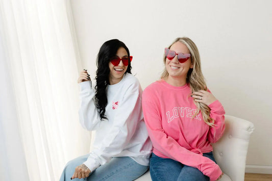 Hey Sugar Embroidered Crew