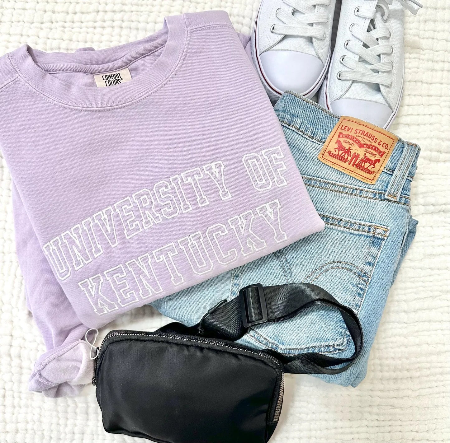 University Comfort Colors Varsity Crew