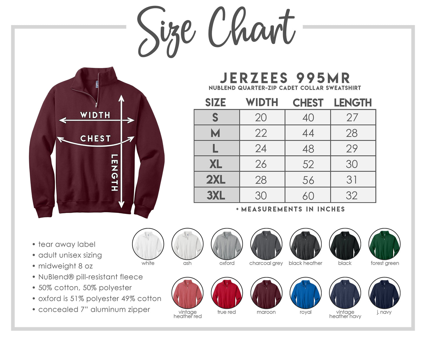 Custom Embroidered Game Day Quarter Zip Sweatshirt - Custom Football Sweater - Womens Team Pullover