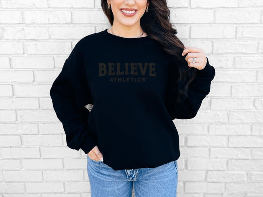 Believe Athletics Embroidered Crewneck Sweatshirt