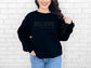 Believe Athletics Embroidered Crewneck Sweatshirt