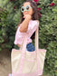 Girls Custom Bow Name Totes - Personalized Little Girls - Dance Bag - Gymnastics Bag - Small Tote Purse - Girls Name Bag - Back to School