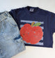Apple Teacher T Shirt - Comfort Colors Watercolor Apple T Shirt - Cute Teacher Shirt - Back to School Shirt Teacher Graphic Shirt