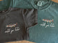 Catch Ya Later Kids Embroidered Tee - Kids Trout T Shirt - Youth Fish Shirt - Embroidered Comfort Colors T Shirt - Father Son Matching Tee