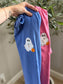 Coffee Lover Ghost Embroidered Tee - Cute Halloween Tee - Comfort Colors Halloween T Shirt